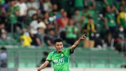 【中超】王子铭双响张稀哲300场破门 国安6比2沧州